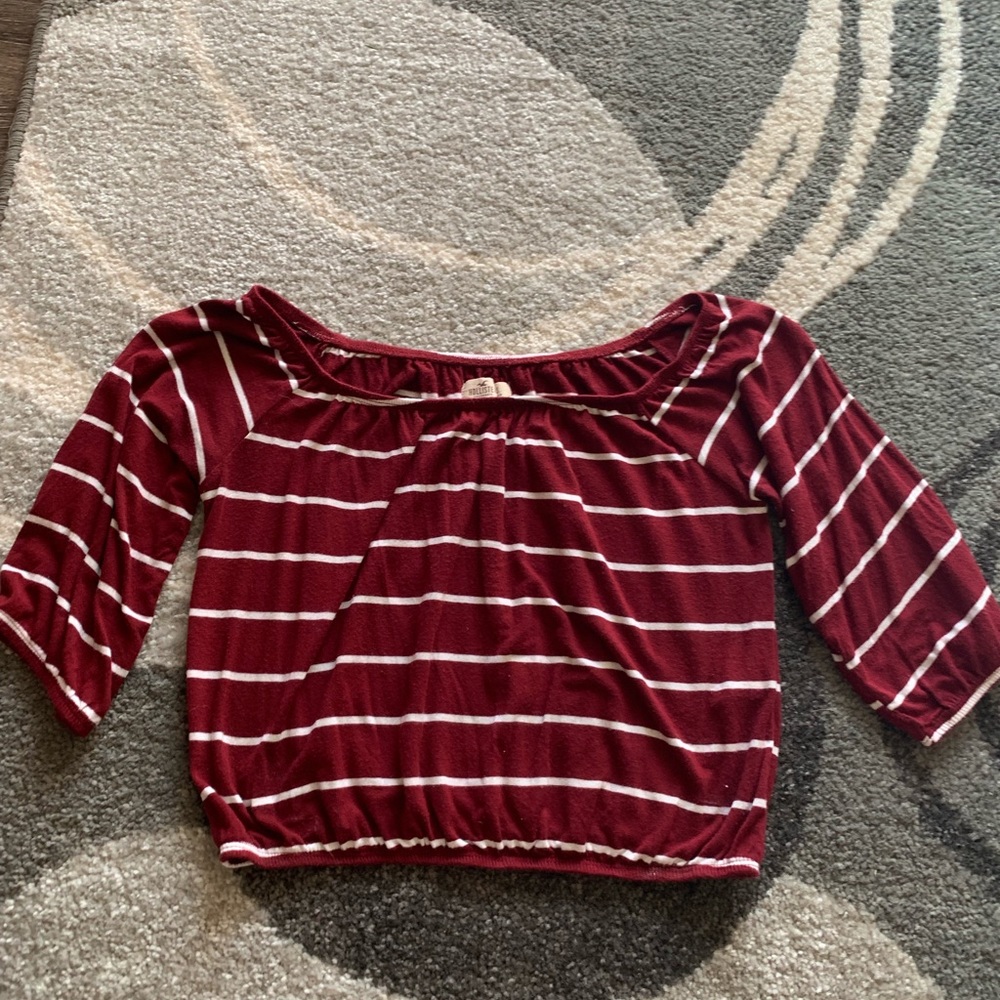 hollister off the shoulder top